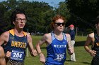 XC Wheaton & Babson  Wheaton College Men’s Cross Country compete at the 9th Annual Wheaton & Babson Season Opener on the Mark Coogan Course at Highland Park in Attleboro, Mass. - Photo By: KEITH NORDSTROM : Wheaton, XC, Cross Country, 9th Annual Wheaton & Babson Season Opener